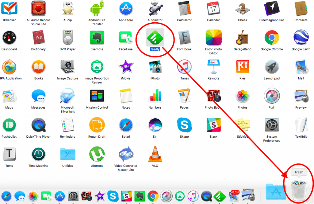 How to uninstall an app on mac computer