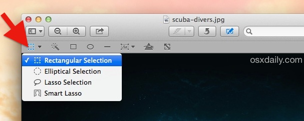 Mac Preview App What Is Rectangular Selection For